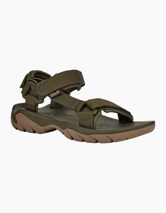 Teva Mens Teva Mens Terra FI 5 Universal Walking Sandals - Tan/Tan - Size: 11