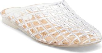 Mia Sophie Clear Woven Mule at Nordstrom Rack, Size 8