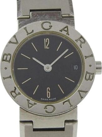 Bulgari Pre-owned Vintage Horloge - Dames - Vintage Horloges - Zwart - ONE Size - Vintage