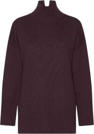 Marella Quota Sweater - Dames - Coltruien - Paars - S - Wol - Truien & Vesten