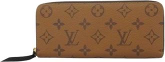 Louis Vuitton Pre-owned Wallets, female, Brown, Size: ONE SIZE Pre-owned Fabric Wallet