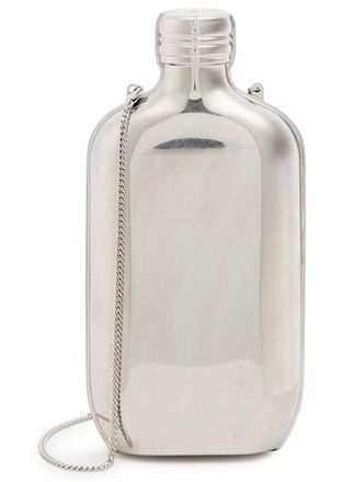 Calvin Klein The One Metal Clutch - Silver - One Size