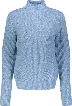 Bloomings Pullover Slk 439-9104 - Dames - Coltruien - Blauw - XL - Katoen - Truien & Vesten