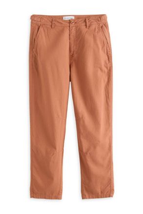 Michael Stars Womens Sal Barrel Leg Linen Pant In Terra