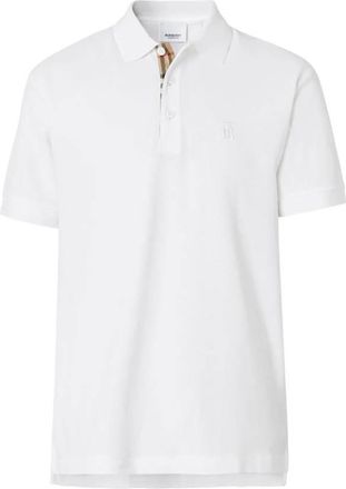 Burberry Eddie Monogram Motif Polo Shirt, Size XX-Small