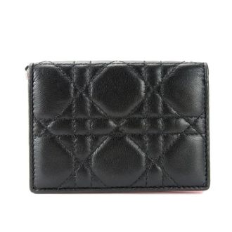 Dior Pre-owned Wallets, female, Black, Size: ONE SIZE Pre-owned Leather wallets