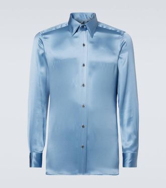 Tom Ford Silk charmeuse shirt