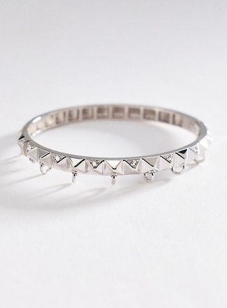 Awe Inspired Sapphire Armor Hinge Cuff Bracelet