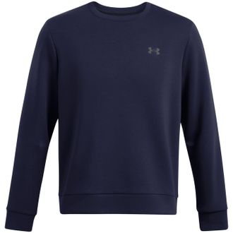 Under Armour Mens Ua Unstoppable Fleece Crew Eu Sweatshirt in Blue - Size X-Large