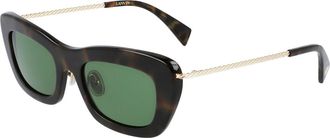 Lanvin LNV608S 317 Mens Sunglasses Tortoiseshell Size 51