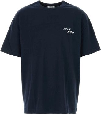 A.P.C. Frgmt T-shirt - Heren - T-shirts - Blauw - L - Katoen - Tops