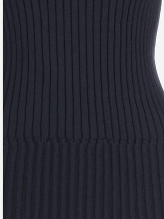 Bottega Veneta Womens Sweater Cashmere And Silk Dark Navy
