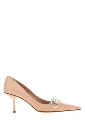 Gucci Pink Leather Pumps