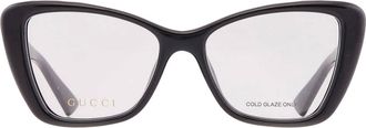 Gucci Demo Cat Eye Ladies Eyeglasses GG1977O 001 52