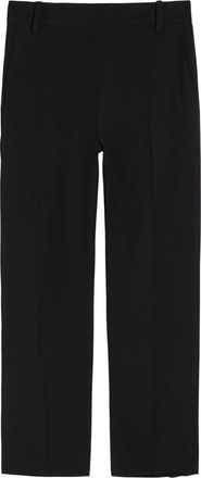 Vince belt-loops trousers - women - Recycled Polyester/Polyester - S - Black