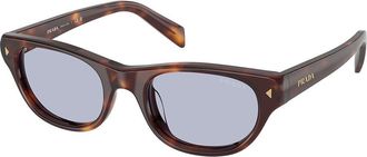 Prada PR C08S 15W30X Womens Sunglasses Tortoiseshell Size 50