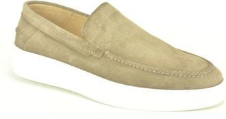 Berkelmans Schoenen, Heren, Beige, 40 EU, D. Taupe Daim Loafer