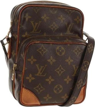 Louis Vuitton Pre-owned Vintage Crossbody Tas - Dames - Vintage Schoudertas - Bruin - ONE Size - Vintage
