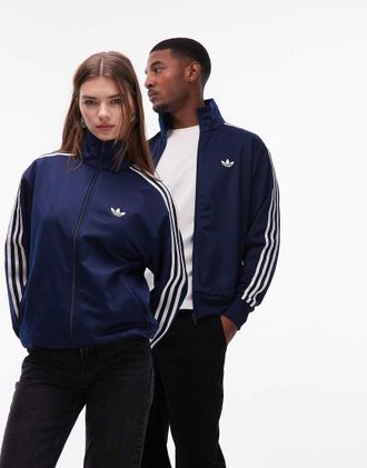 adidas Originals Firebird - Top sportivo blu navy