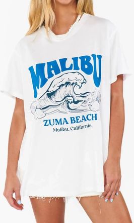 Show me your Mumu Travis Tee In Malibu Beach