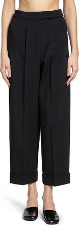 Max Mara Cropped Wool Tailored Trousers