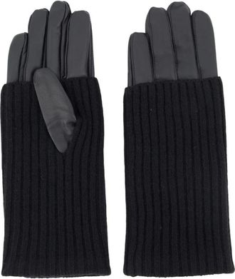 Sams&oslash;e & Sams&oslash;e Salaras Handschoenen - Dames - Handschoenen - Zwart - M - Wol - Accessoires