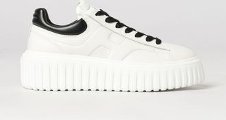 Hogan Sneakers H-Stripes in pelle liscia con logo H laterale