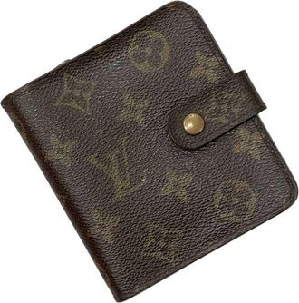 Louis Vuitton Brown Monogram Monogram Wallet (Bi-Fold) (Pre-Owned)