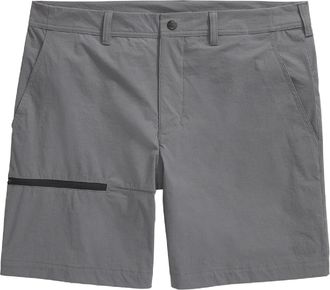 The North Face Mens Basin 7 Shorts Gray 30 In Waist X 7 In Inseam