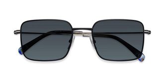 Etnia Barcelona Inca Sun Polarized BKSL Mens Sunglasses Black Size 53