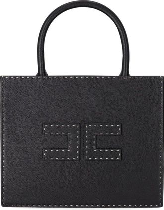 Elisabetta Franchi BORSA A MANO NERA ELISABETTA FRANCHI