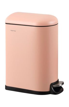 Happimess Roland Mini 2.6-Gallon Step-Open Trash Can in Flamingo Pink at Nordstrom, Size Small