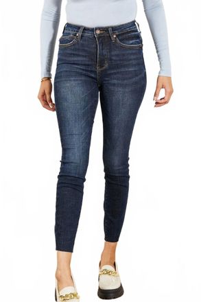Judy Blue Esther Tummy Control Skinny Jeans - Plus In Dark Wash