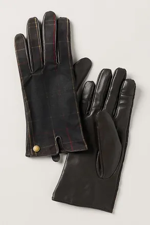 Barbour Scarlet Tartan Gloves