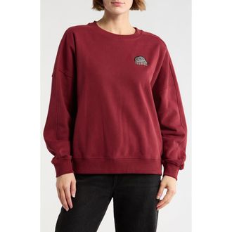 Boss Orange by Hugo Boss Star Logo Embroidered Sweatshirt in Dark Red at Nordstrom Rack, Size X-Large