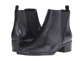 Marc Fisher Yale Womens Dress Pull-on Boots Black Leather : 5.5 M, Leather/Synthetic