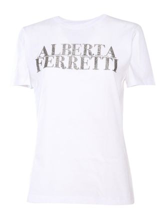 Alberta Ferretti Alberta Ferretti T Shirt Manica Corta In Jersey