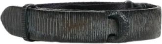 Orciani Blade Riem - Heren - Riemen - Blauw - ONE Size - Leer - Accessoires