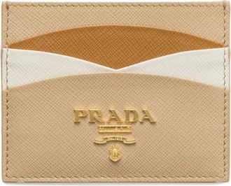 Prada Portacarte con logo - Toni neutri