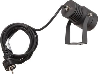 Lucande Led Jon in Grigio da Alluminio - Lucande