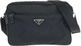 Prada Pre-owned Tessuto Nylon Shoulder Bag - - Pre-owned - Donna - Nero - ONE SIZE