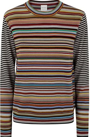 Paul Smith Felpa a righe - Nero