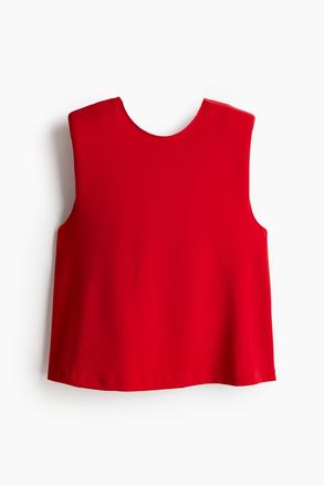 H&M Tanktop zum Binden - Rot