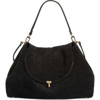 Toteme T-Lock Satchel in Black at Nordstrom