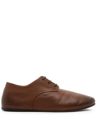 Marsèll Steccoblocco almond-toe Derby shoes - Brown