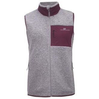 2117 of Sweden Skord Pile Vest Wollgilet f&uuml;r Damen | grau