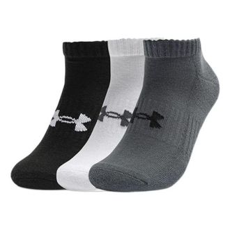 Under Armour Core No Show Socks (3 Pack) Multi-Color 1363241-003