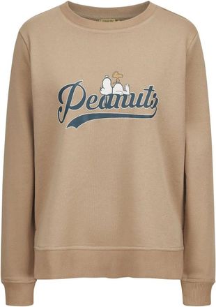 Codello Felpa Peanuts con Scritta - - Sweatshirts & Hoodies - Donna - Beige - XL