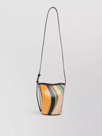 Paul Smith leather mini bucket bag