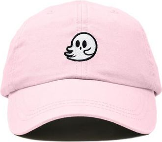 Dalix Whisper Ghost Dad Cap in Washed Pink at Nordstrom